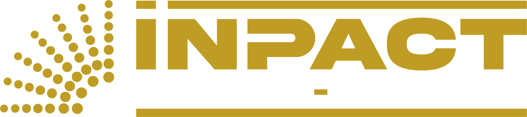 inpact powder coating business logo